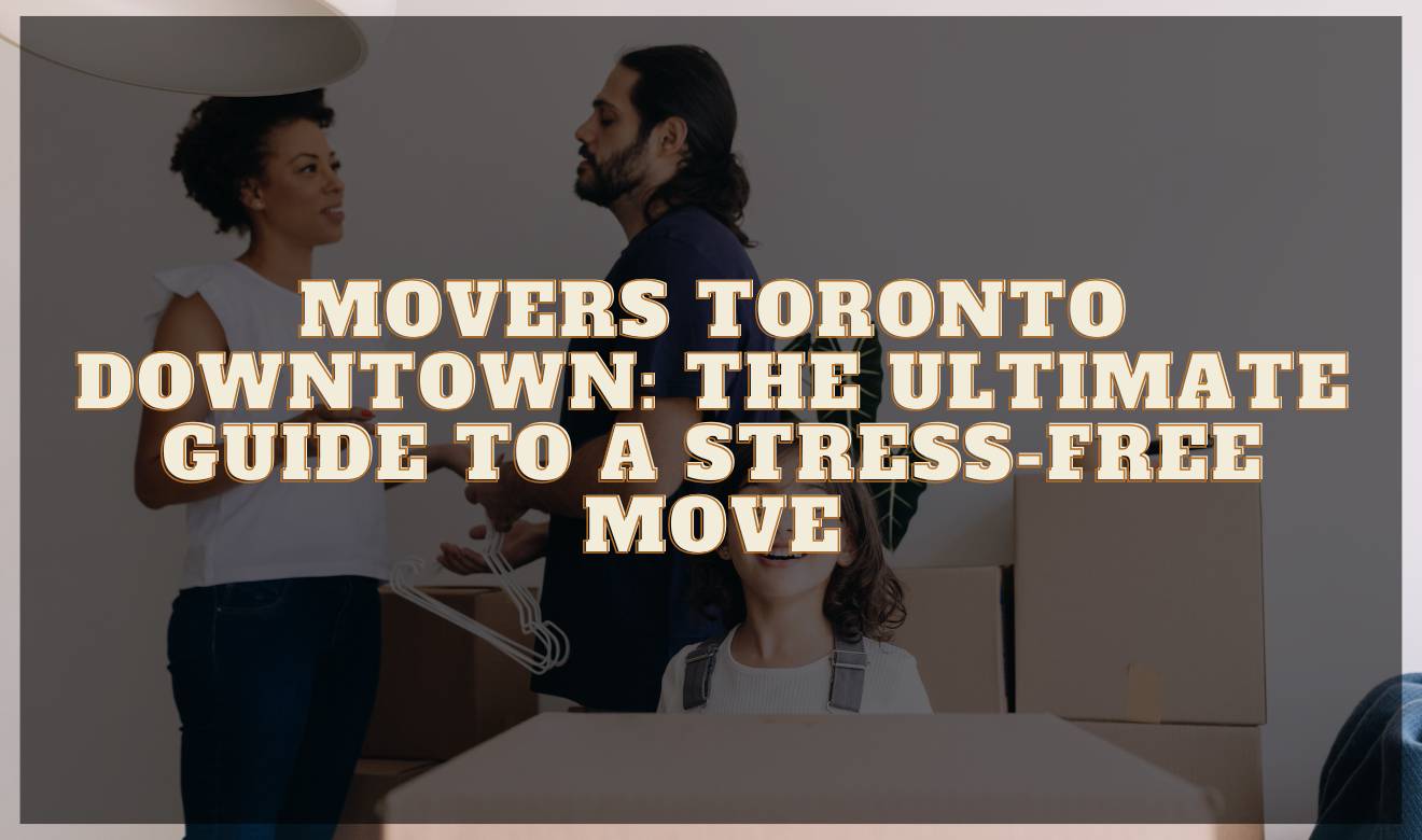 Movers Toronto Downtown Professional movers handling furniture in a downtown Toronto apartment.