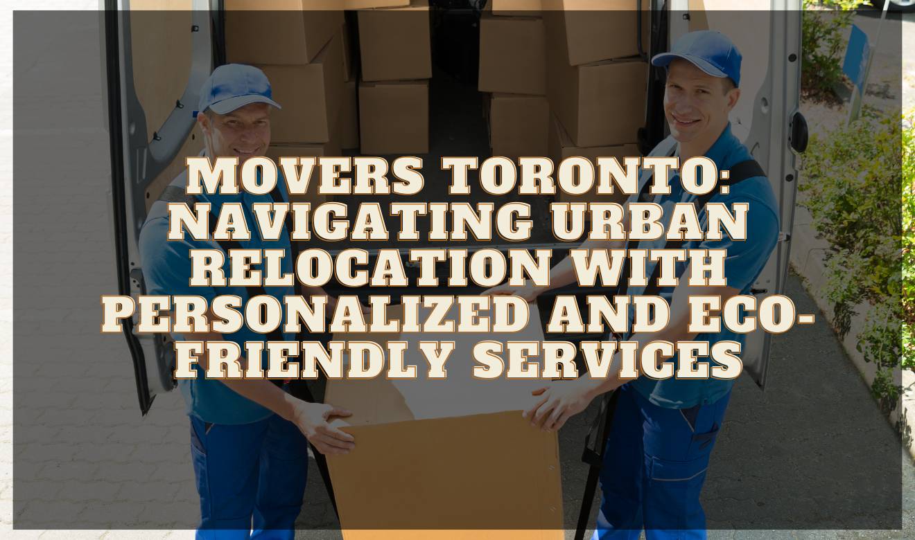 Professional movers Toronto carefully transporting boxes during a residential move.
