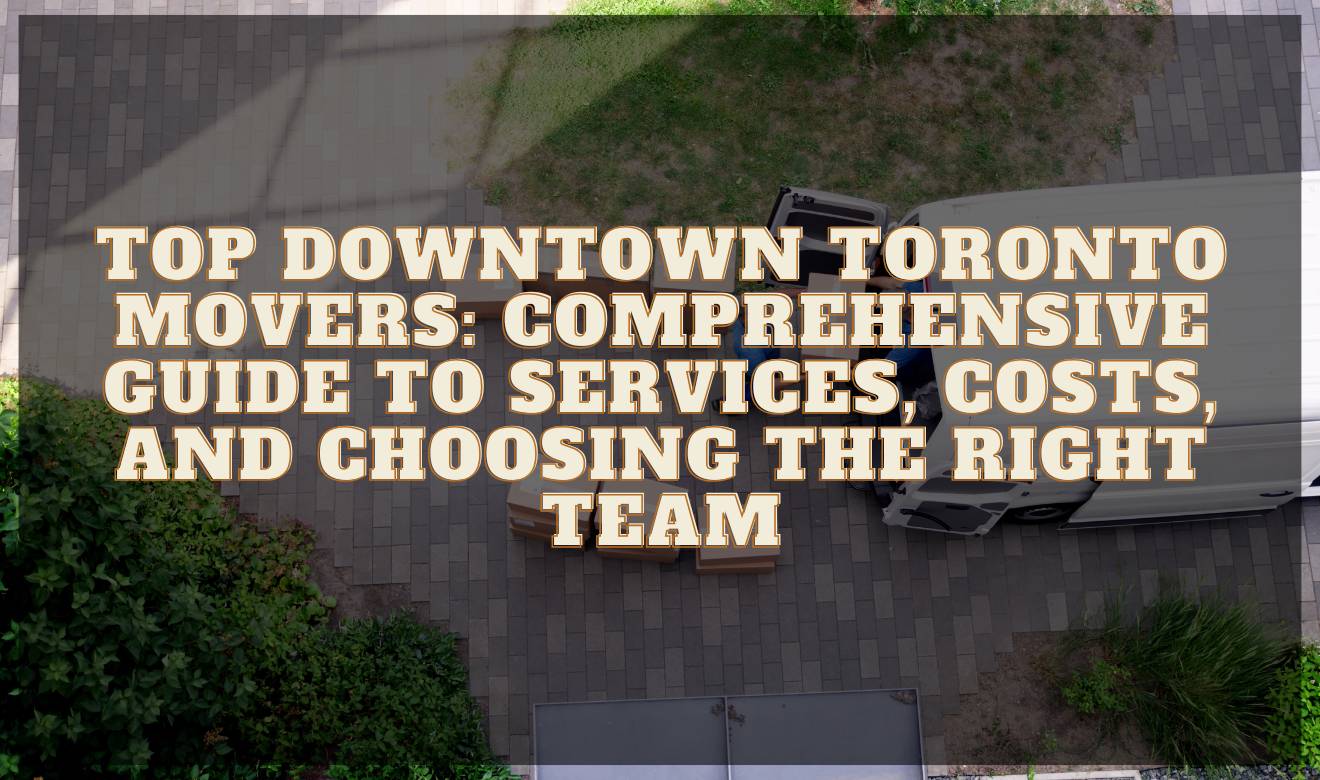 Professional downtown toronto movers transporting furniture in Downtown Toronto 